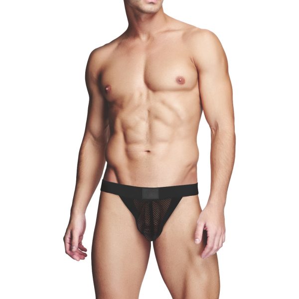 Prowler RED Fishnet Assless Jock Strap Black M - Image 2