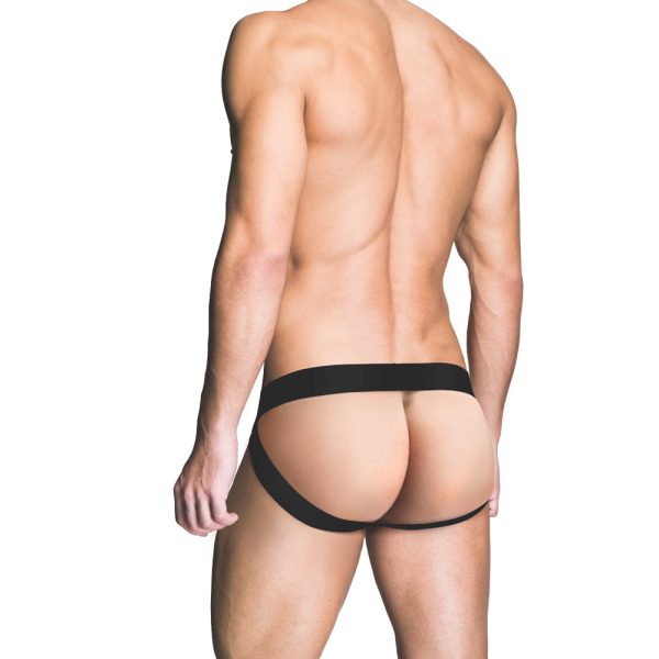 Prowler RED Fishnet Assless Jock Strap Black M - Image 3