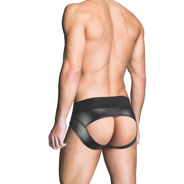 Prowler RED Wetlook Assless Brief Black 2XL - Image 3