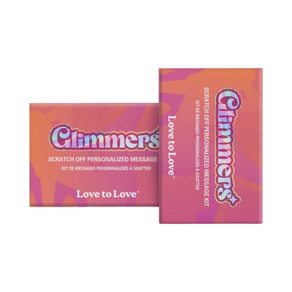 Love to Love Glimmers Scratch Off Personalized Message Kit - Image 2