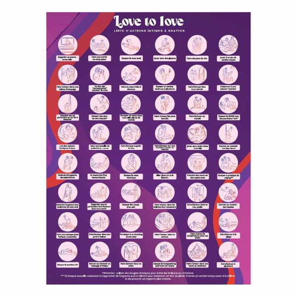 Love to Love Chasing Memories Scratch Off Intimate Bucket List - Image 4