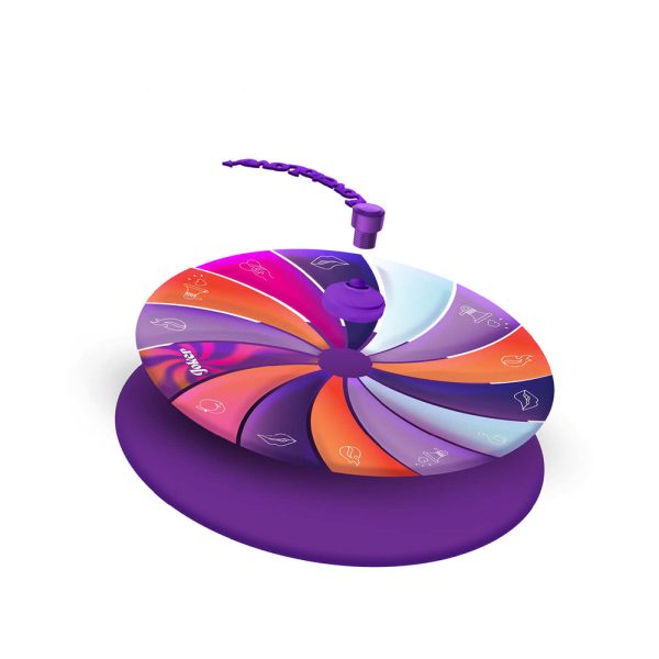 Love to Love Spin Me Round Customizable Roulette Party Game - Image 3
