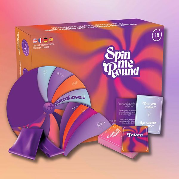 Love to Love Spin Me Round Customizable Roulette Party Game - Image 6