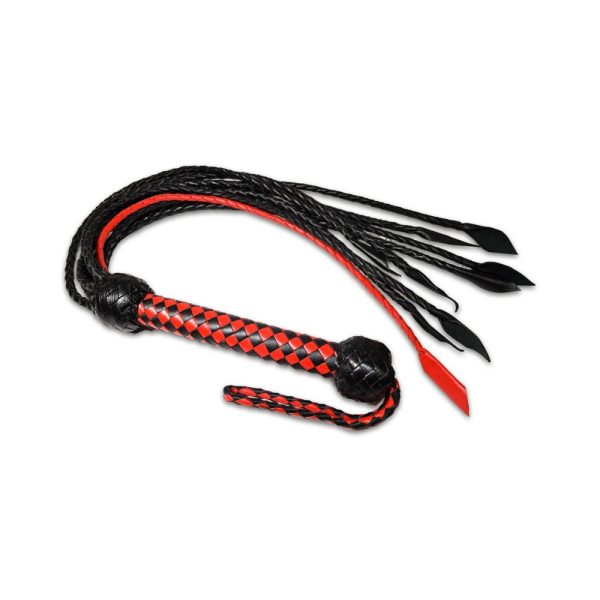 Prowler RED Short Handle Flogger Black/Red - Image 2