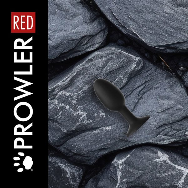Prowler RED Weighted Butt Plug Black Medium - Image 4