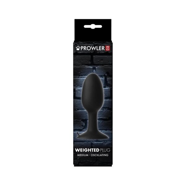 Prowler RED Weighted Butt Plug Black Medium - Image 5