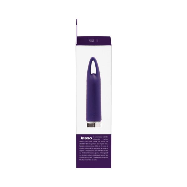 VeDO Lasso Rechargeable Bullet Vibe Purple - Image 6