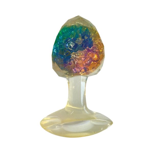 Cotton Candy Joy Gems Topaz Silicone Plug - Image 2