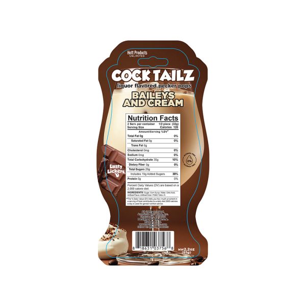 Cocktailz Pecker Pops Baileys & Cream - Image 2