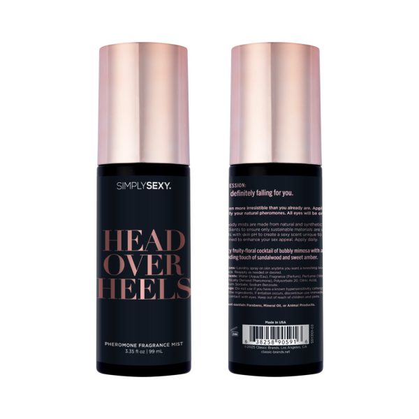 Simply Sexy Pheromone Body Mist Head Over Heels 3.35 oz. - Image 4
