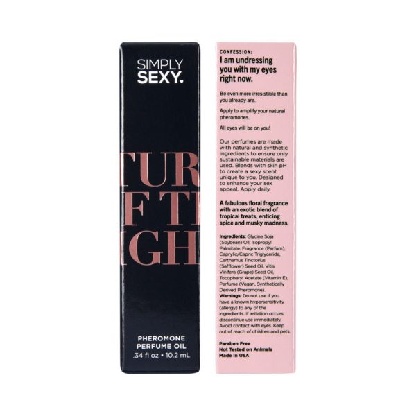 Simply Sexy Pheromone Perfume Oil Roll-On Turn Off The Lights 0.34 oz. - Image 5