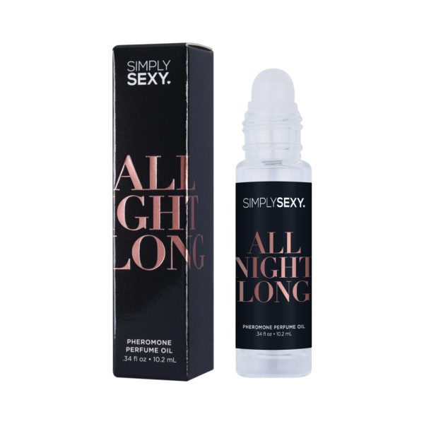 Simply Sexy Pheromone Perfume Oil Roll-On All Night Long 0.34 oz. - Image 2
