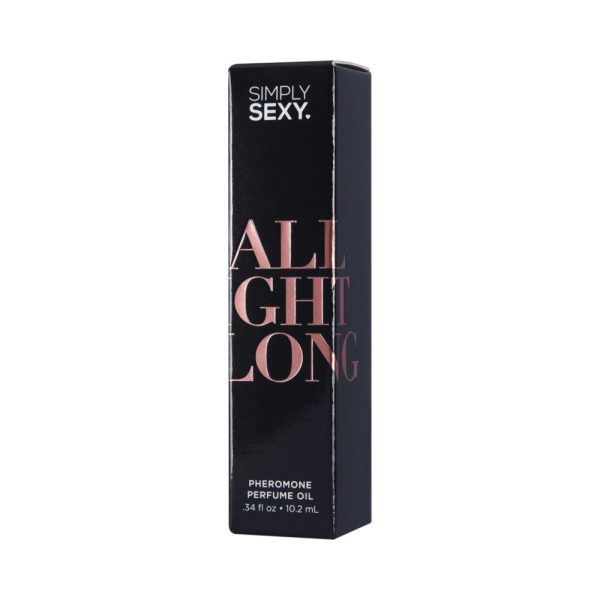 Simply Sexy Pheromone Perfume Oil Roll-On All Night Long 0.34 oz. - Image 4
