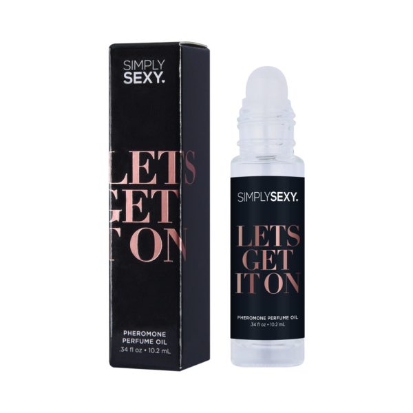 Simply Sexy Pheromone Perfume Oil Roll-On Let''s Get It On 0.34 oz. - Image 2