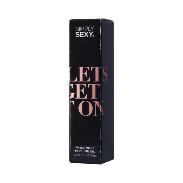 Simply Sexy Pheromone Perfume Oil Roll-On Let''s Get It On 0.34 oz. - Image 4