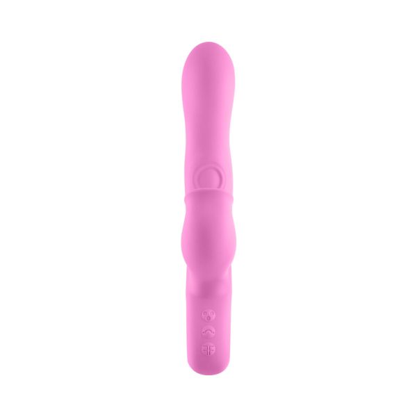 FemmeFunn Pallina Triple Action Thumping Rabbit Vibrator Pink - Image 4