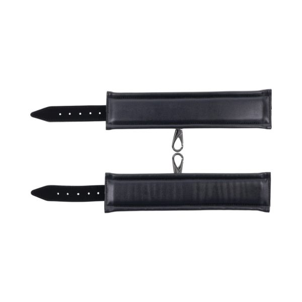 Sportsheets Velvet Noir Handcuffs - Image 4