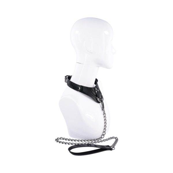 Sportsheets Velvet Noir Collar & Leash - Image 6