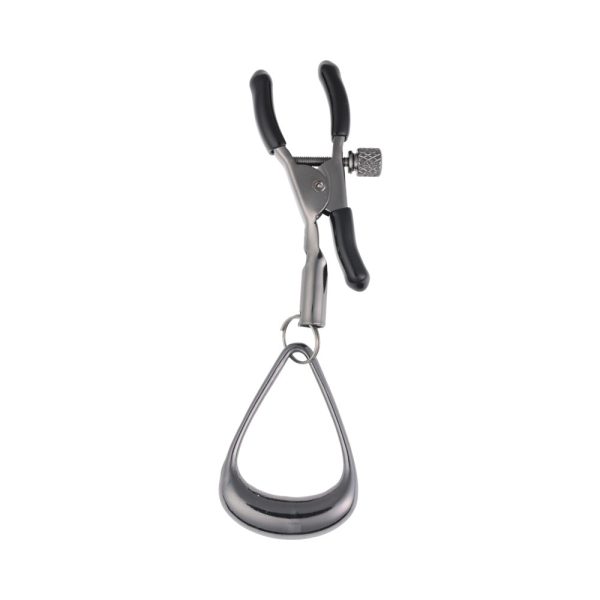 Sportsheets Velvet Noir Tuggable Nipple Clamps - Image 4