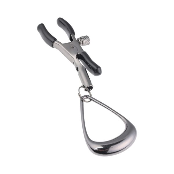 Sportsheets Velvet Noir Tuggable Nipple Clamps - Image 6