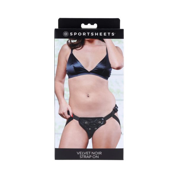 Sportsheets Velvet Noir Strap-On - Image 10