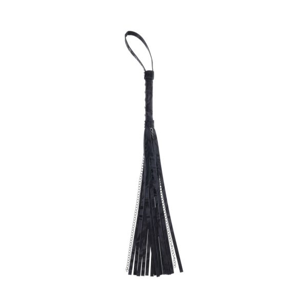 Sportsheets Velvet Noir Chain Flogger - Image 3