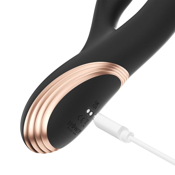 Honey Play Box Gem Pressure Sensing App-Controlled Twin Balls Rabbit Black - Image 4