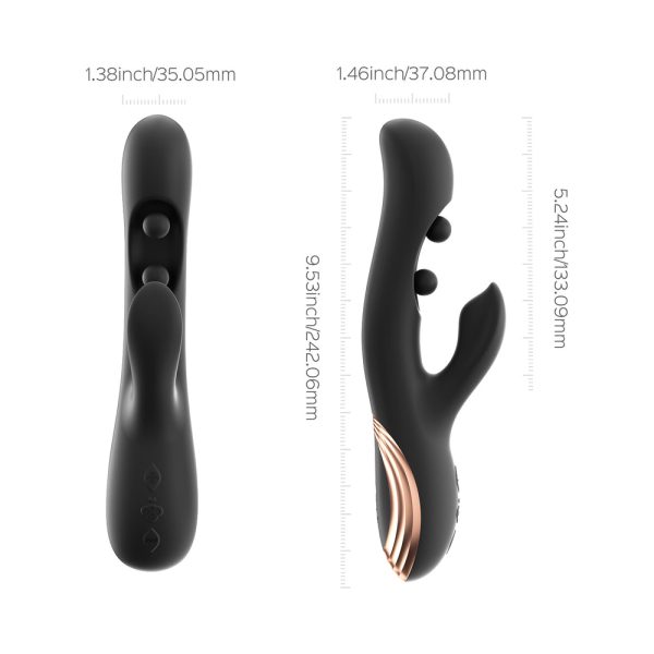 Honey Play Box Gem Pressure Sensing App-Controlled Twin Balls Rabbit Black - Image 5