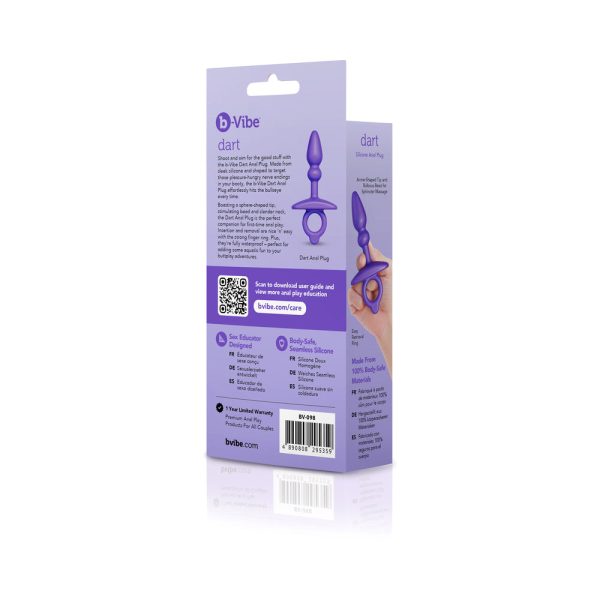 b-Vibe Butties Dart Silicone Anal Plug - Image 8