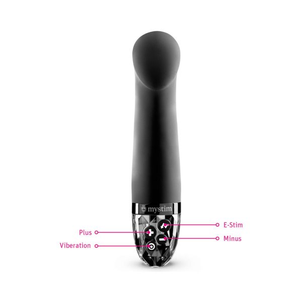 Mystim Right on Ron E-Stim Vibrator Black - Image 8