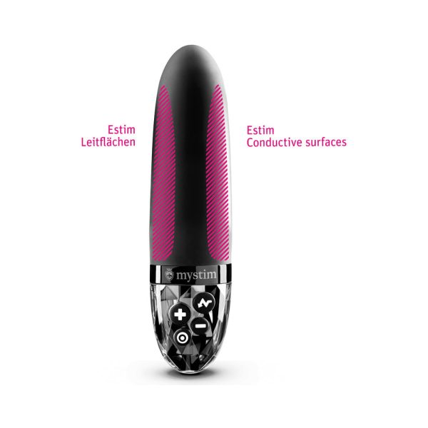 Mystim Sleak Freak E-Stim Vibrator Black - Image 5
