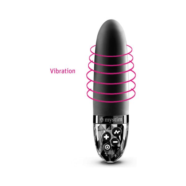 Mystim Sleak Freak E-Stim Vibrator Black - Image 6