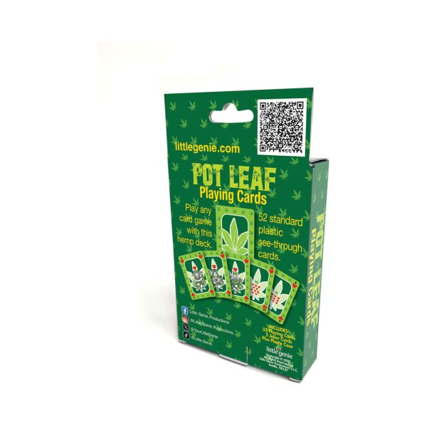 Pot Leaf Waterproof Playing Cards - Image 4