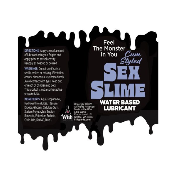 Sex Slime Opaque Purple 4 oz. - Image 2