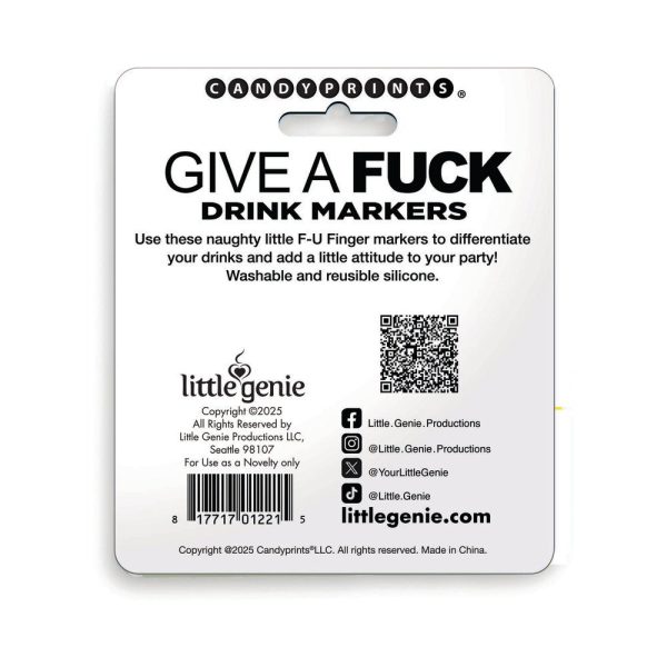 FU Finger Drink Markers - Image 2