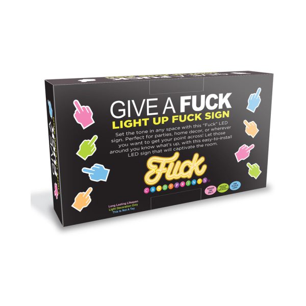 Neon Fuck Light Up Sign - Image 3