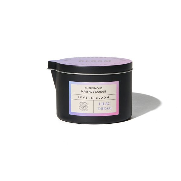Eye of Love Bloom Pheromone Massage Candle Lilac Dream 5 oz. - Image 2