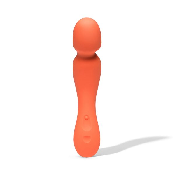 Dame Min Mini Wand Vibrator Papaya - Image 5