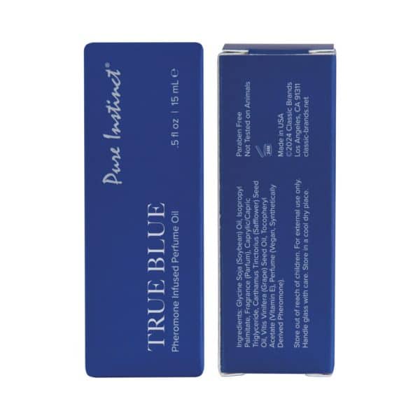 Pure Instinct Pheromone Perfume Oil With Dropper True Blue 15 ml 0.5 fl. oz. - Image 5
