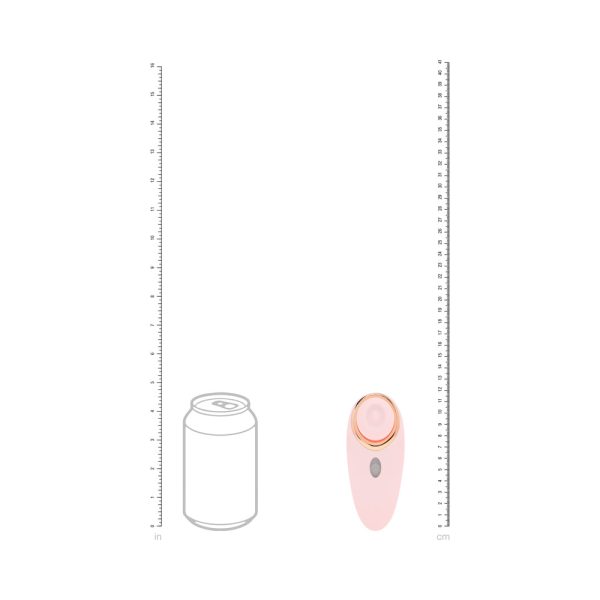 LoveLine Aurie AirTapTech Rechargeable Vibrator Pink - Image 6