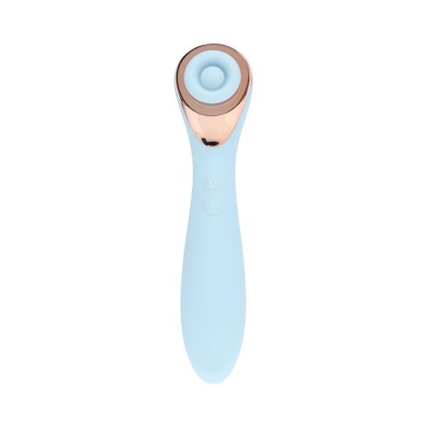 LoveLine Darling AirTapTech Rechargeable Vibrator Blue - Image 3