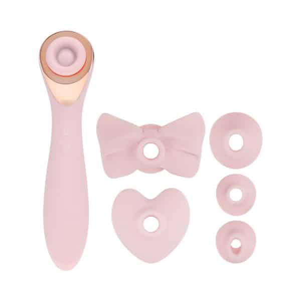 LoveLine Darling AirTapTech Rechargeable Vibrator Pink - Image 2