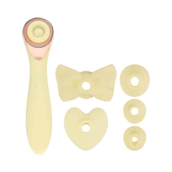 LoveLine Darling AirTapTech Rechargeable Vibrator Yellow - Image 2