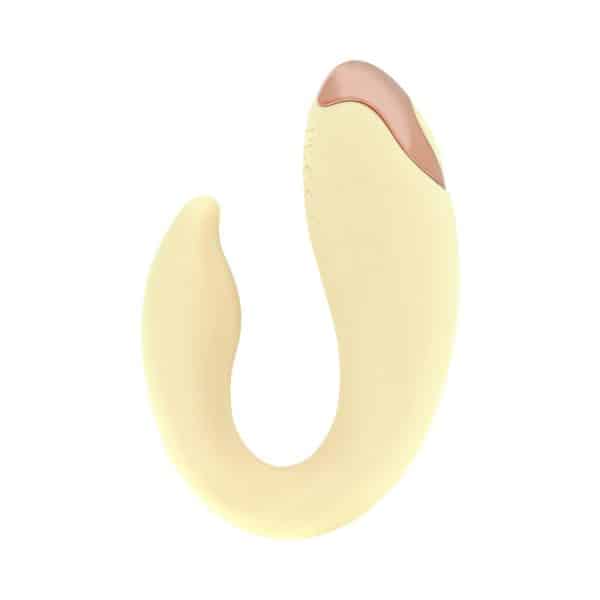 LoveLine Daydream AirTapTech Rechargeable Vibrator Yellow - Image 5