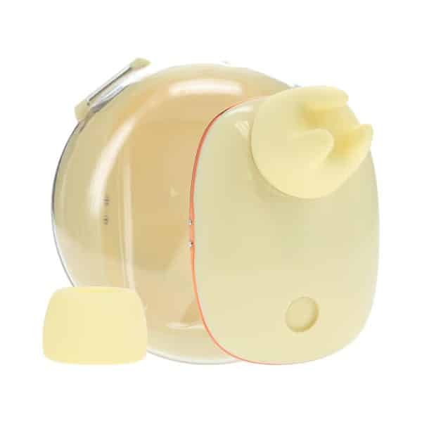 LoveLine Dreamsicle AirTapTech Rechargeable Vibrator Yellow - Image 2