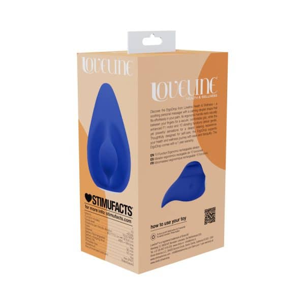 LoveLine ErgoDrop Vibe Waterproof Blue - Image 6