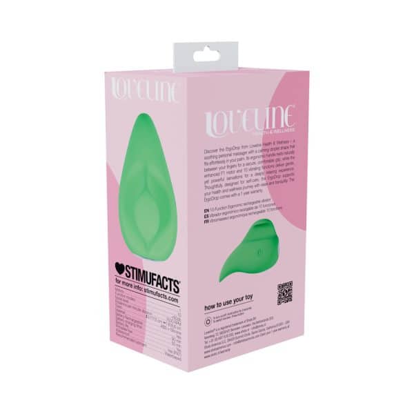 LoveLine ErgoDrop Vibe Waterproof Green - Image 6