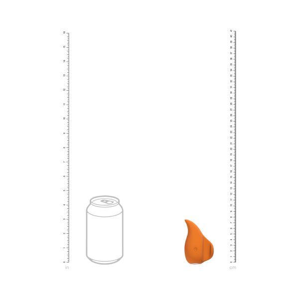 LoveLine ErgoDrop Vibe Waterproof Orange - Image 5