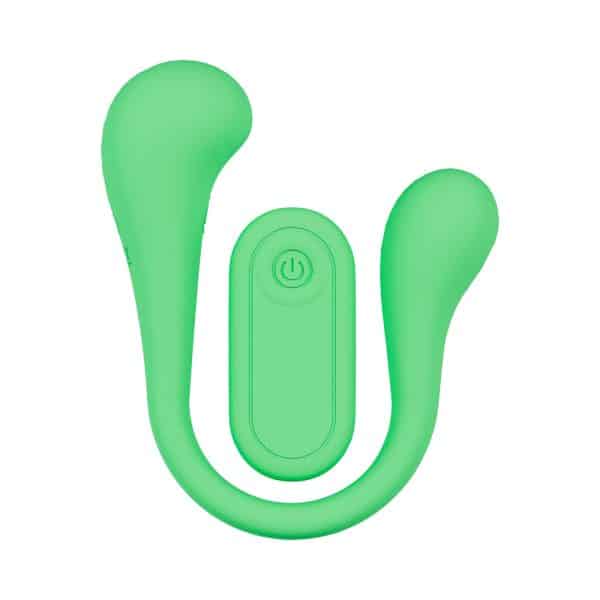 LoveLine FlexEase Bend Vibe Liquid Silicone Green - Image 3