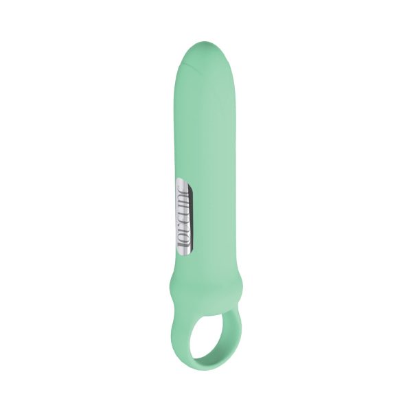 LoveLine Harmony Loop Grip Vibe Liquid Silicone Green - Image 2